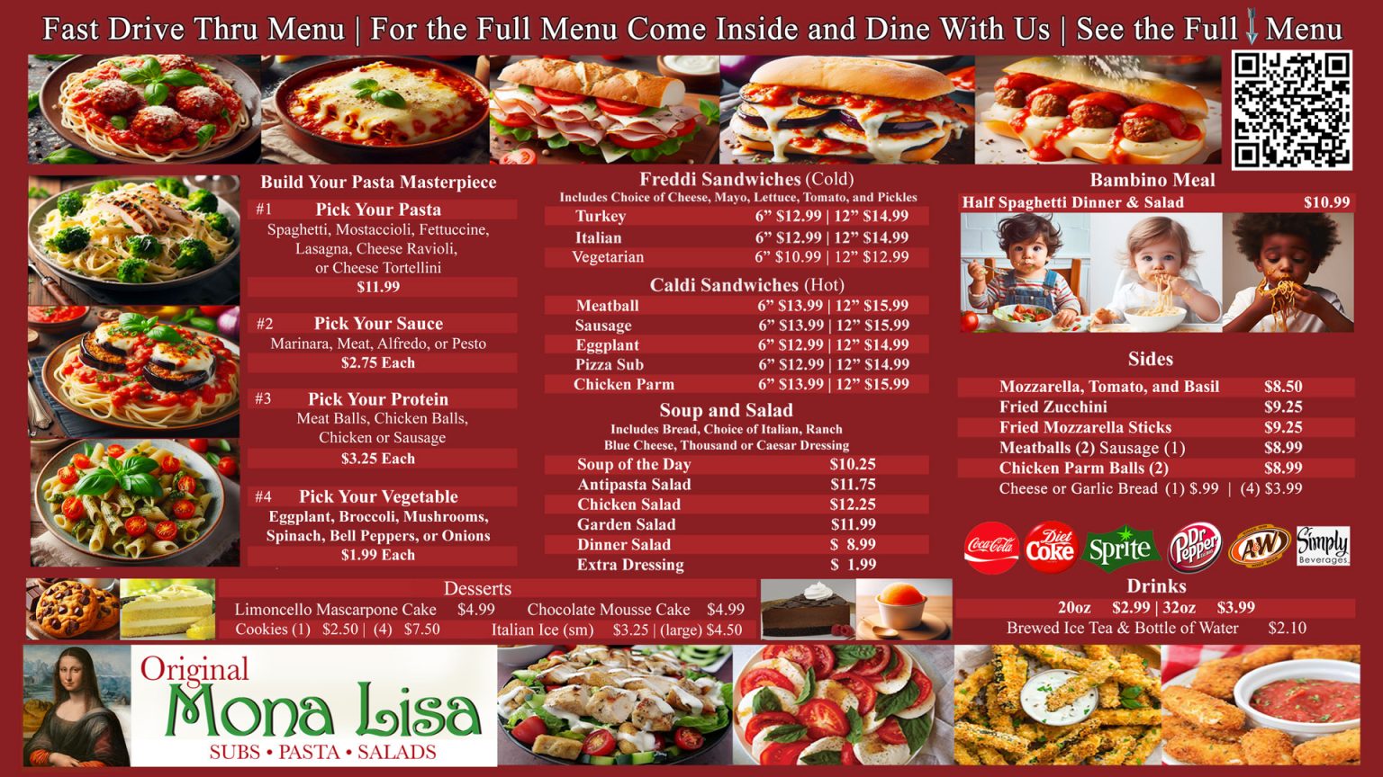 Our Menu